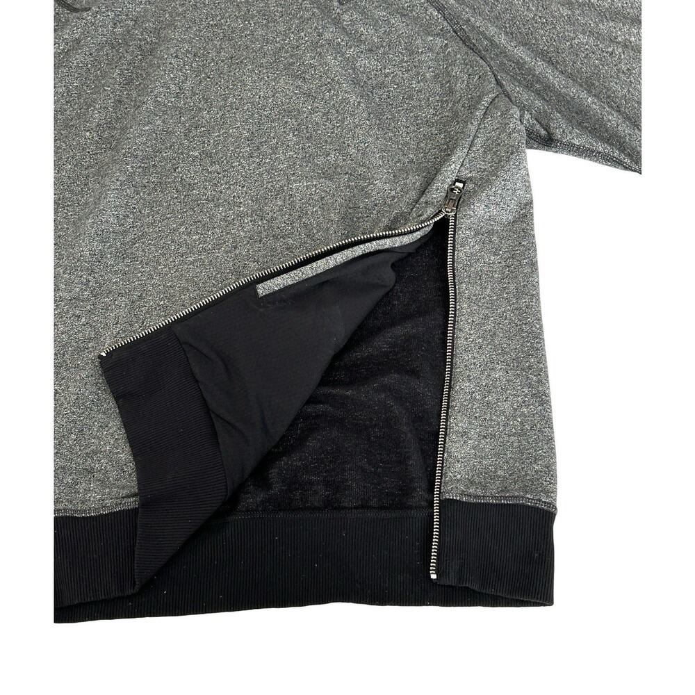 Lululemon Om & Roam Hoodie Womens Size 6 Gray Soft Touch French Terry Pullover - Picture 5 of 7